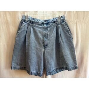 Vintage Denim Shorts – Size 12P | 100% Cotton